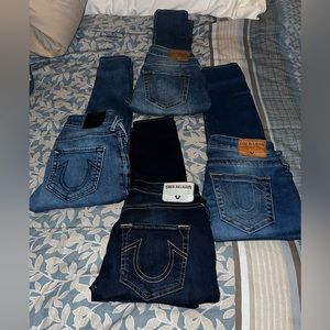 Women’s True Religion Jeans Lot